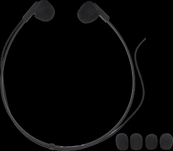 OM System E-103 Transcription Headset – front view
