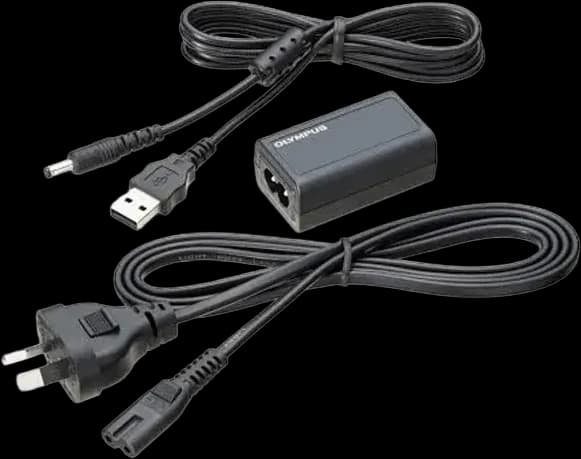 OM System F-5AC AC Adapter for Audio – front view