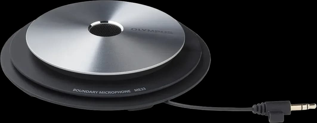 OM System ME33 Boundary Microphone – front view
