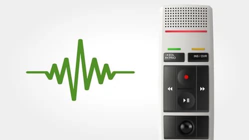 Geared for speech recognition