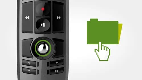 Trackball for integrated mouse function