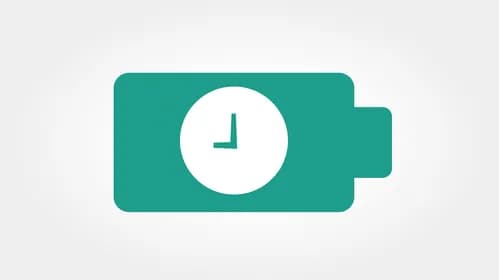 Rechargeable Li-ion polymer battery for extra-long recording