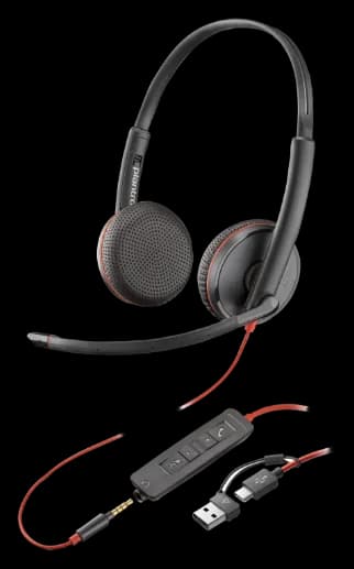 Blackwire 3200 USB headset