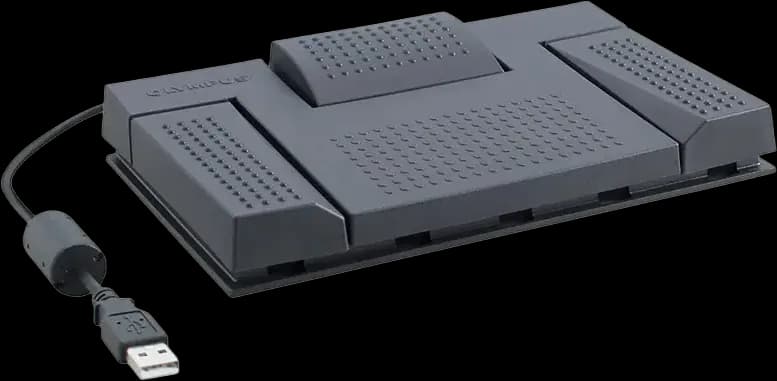 OM System RS-28H Transcription Foot Switch – front view