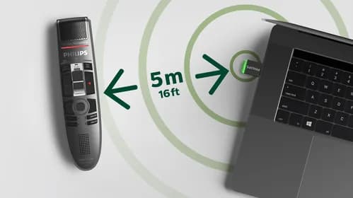 Full mobility for free movement without compromising recording quality