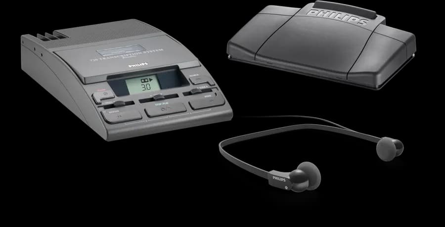 Philips Desktop transcription system LFH0720T – front view