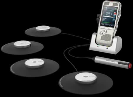 Philips PocketMemo Meeting Recorder DPM8900 – front view