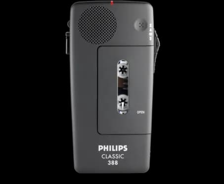 Philips PocketMemo Voice recorder LFH0388 – front view