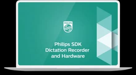 Philips SDK For SpeechExec Recorder and Dictation Hardware LFH7440 – front view