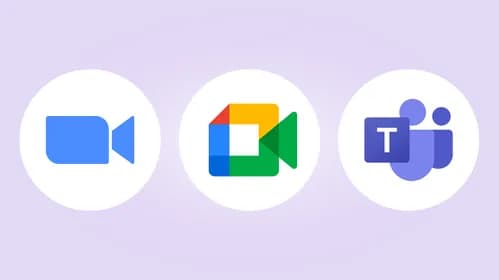 Sembly works with all major platforms such as Microsoft Teams, Google Meet and Zoom