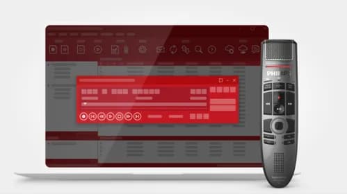 Convenient direct dictation with Philips dictation microphones
