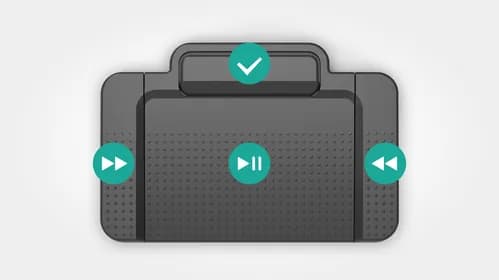 Fast and efficient playback control for quicker and more accurate transcriptions