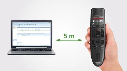 Patented 100% lossless speech technology for smooth wireless voice recording