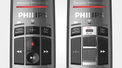 Wear-free slide switch and push buttons for comfortable operation
