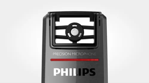 Decoupled studio-quality microphone for precise recording