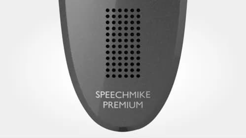 Large speaker area for premium playback