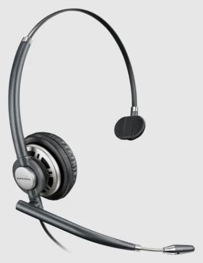 Poly EncorePro 700 Series Contact Centre Headset – front view