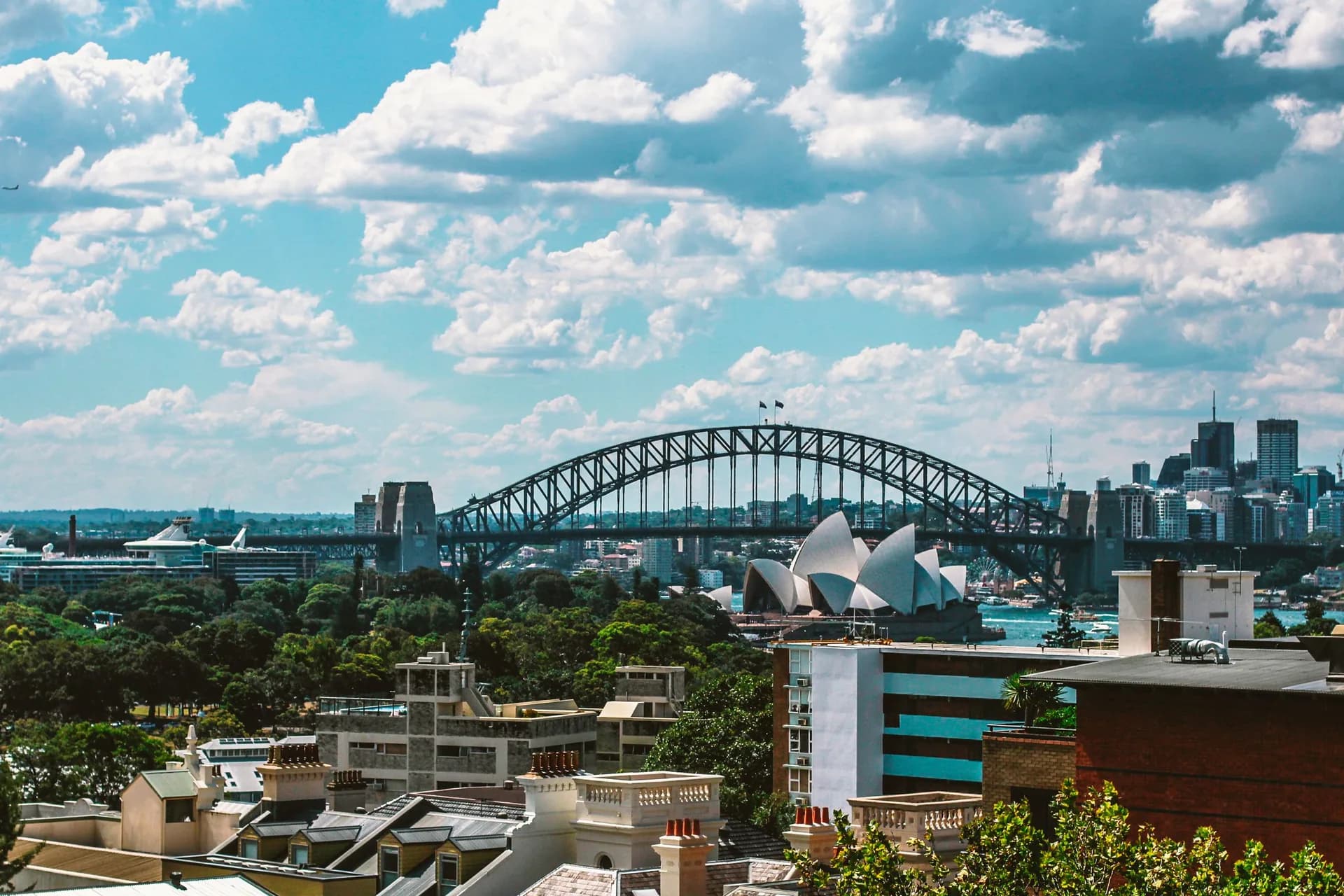 Sydney Harbour Bridge and Opera House